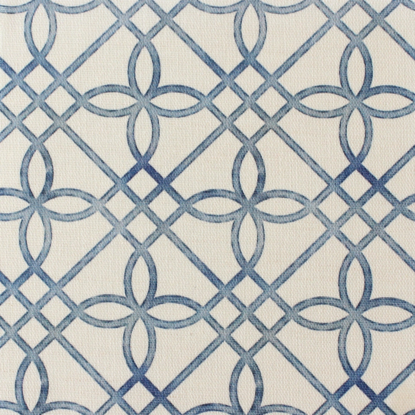 Greek Gate Rustic Fabric - Blues - Hydrangea Lane Home