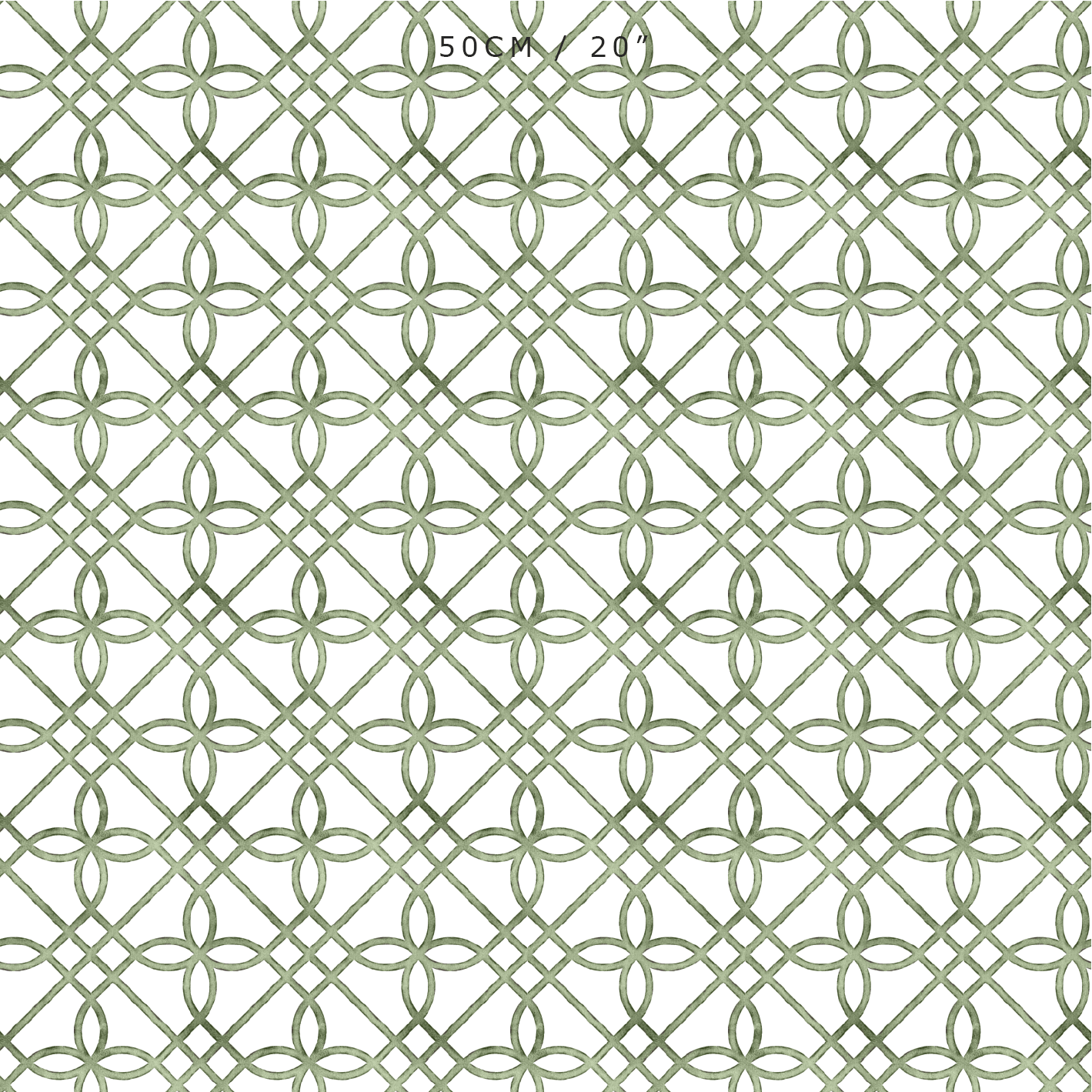 Greek Gate Rustic Fabric - Greens - Hydrangea Lane Home
