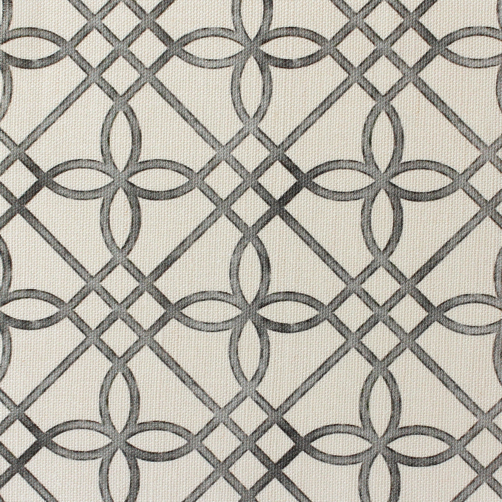 Greek Gate Rustic Fabric - Greys - Hydrangea Lane Home
