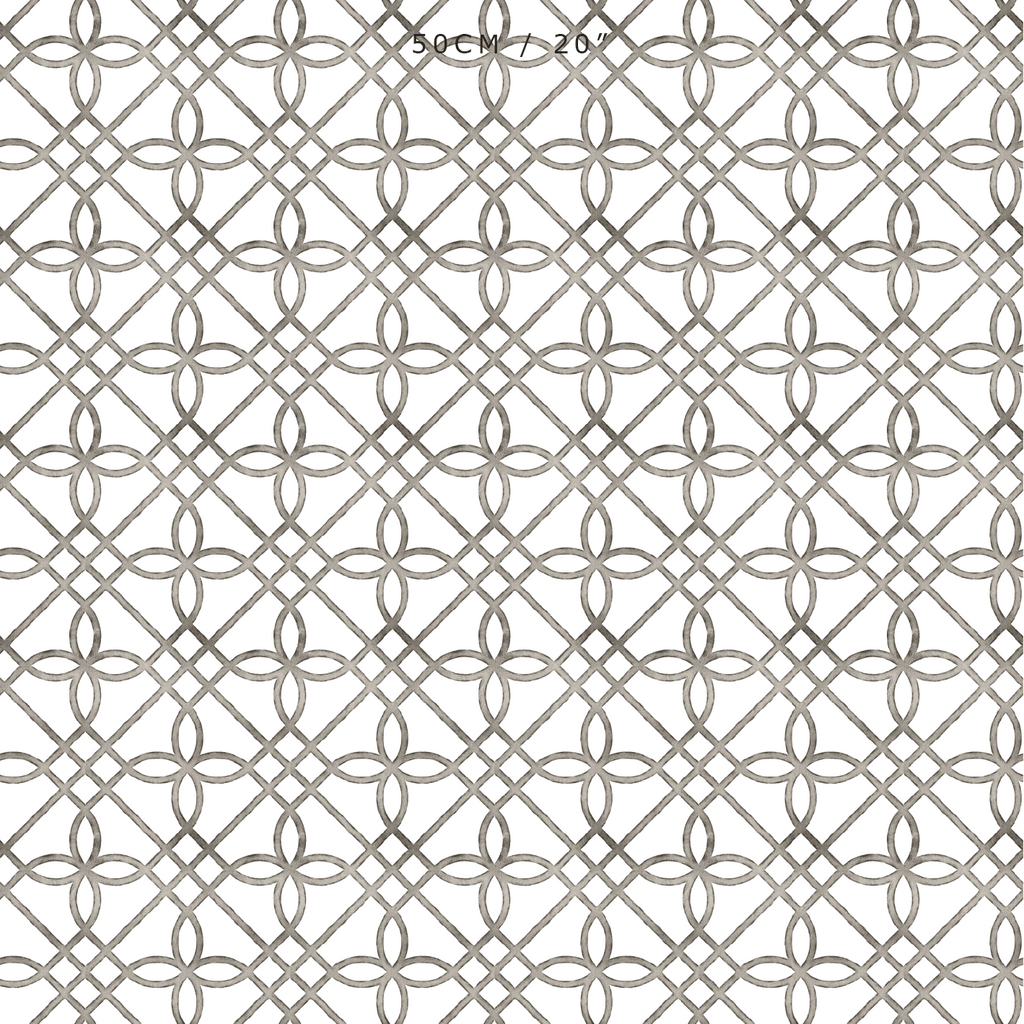 Greek Gate Rustic Fabric - Neutrals - Hydrangea Lane Home