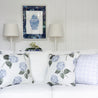 Hydrangea Bloom Blue Cushion - Hydrangea Lane Home