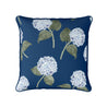 Hydrangea Bloom Navy Cushion - Hydrangea Lane Home