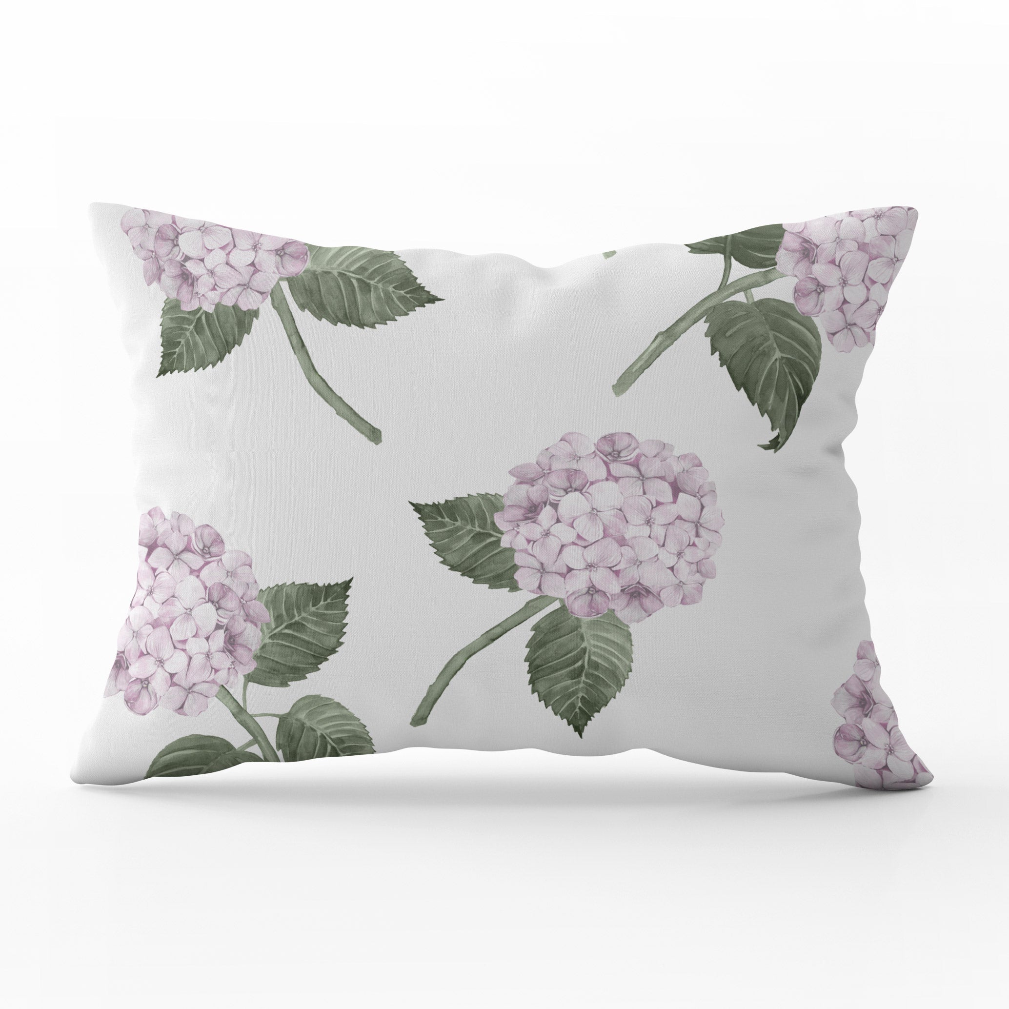 Hydrangea Bloom Pink Cushion - Hydrangea Lane Home
