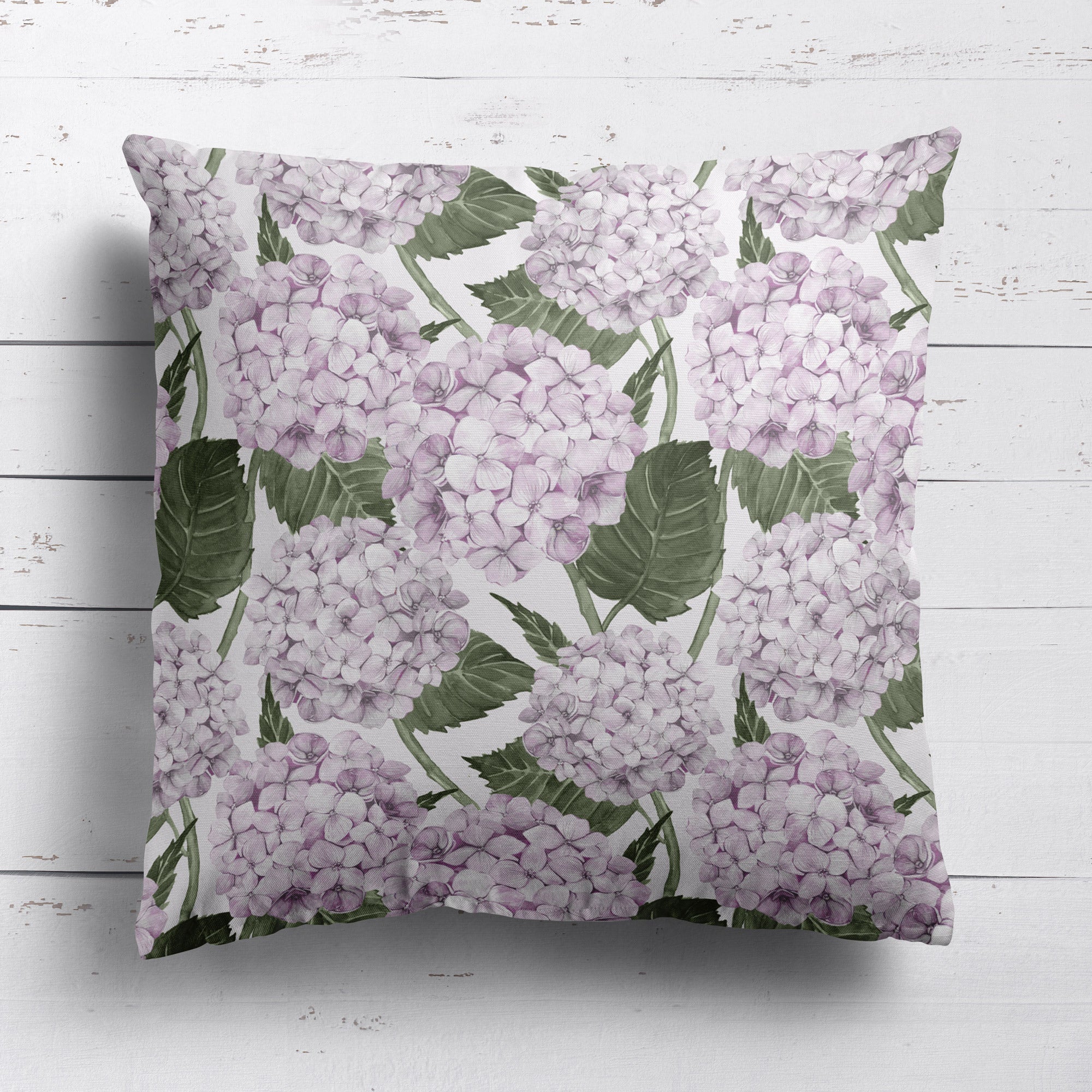 Hydrangea Garden Cushion - Pink - Hydrangea Lane Home