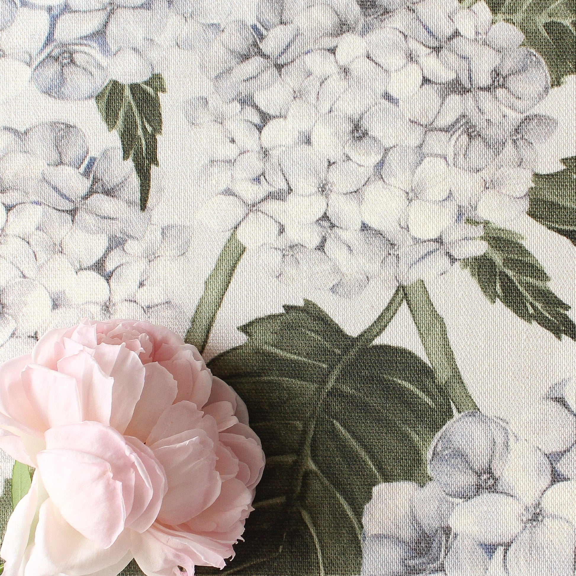 Hydrangea Garden Fabric - Blue - Hydrangea Lane Home