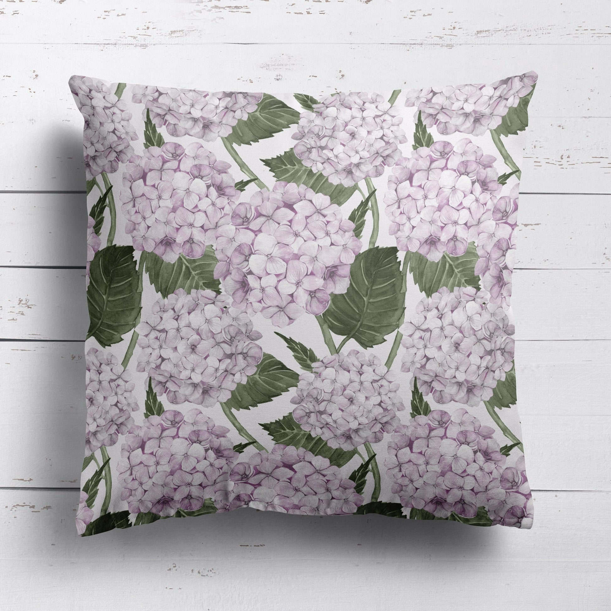 Hydrangea Garden Fabric - Pink - Hydrangea Lane Home