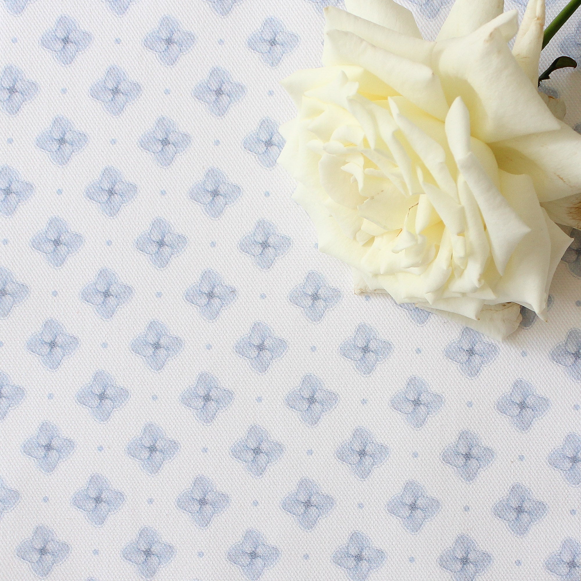 Hydrangea Petal Fabric - Blue - Hydrangea Lane Home