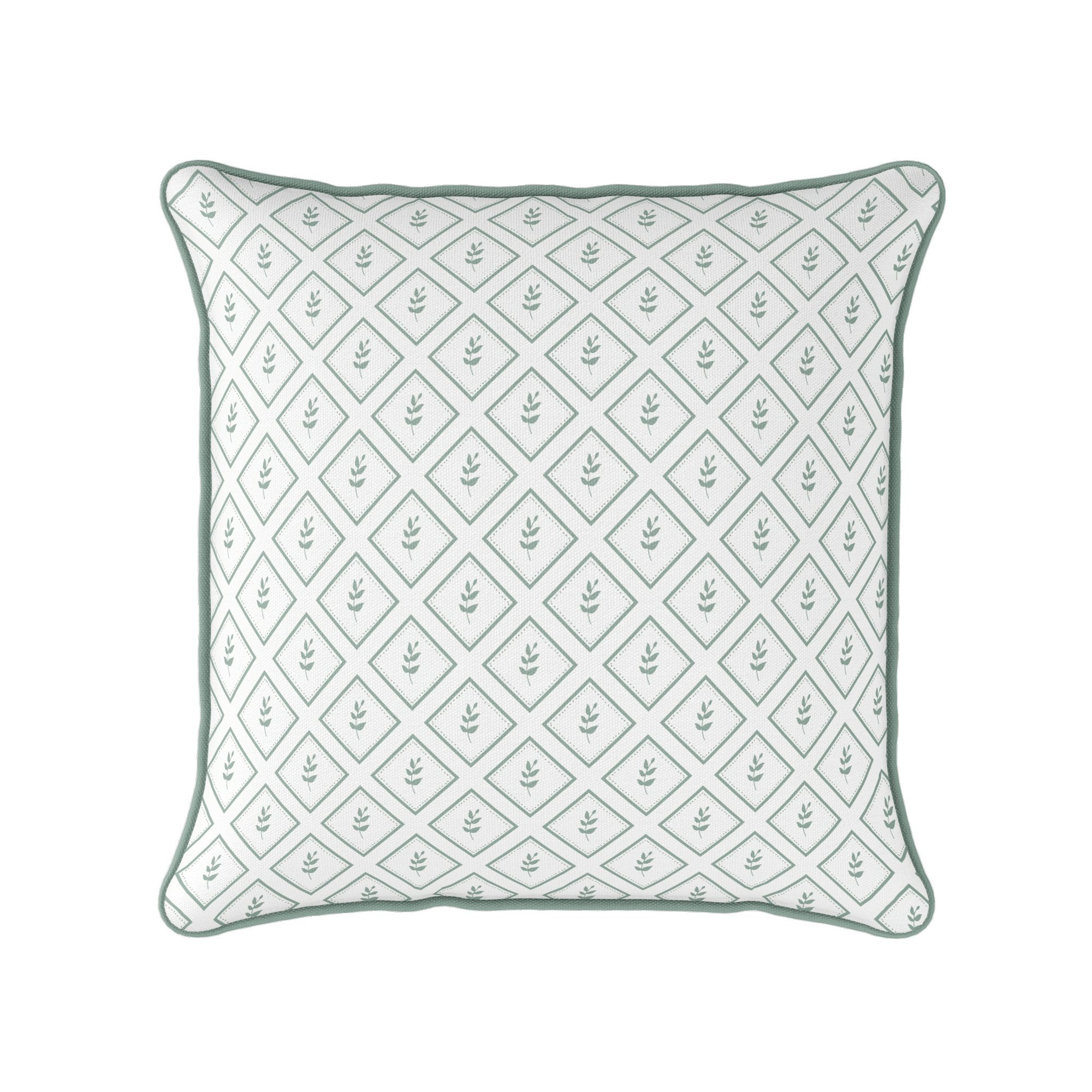 Little Leaf Cushion - Greens - Hydrangea Lane Home