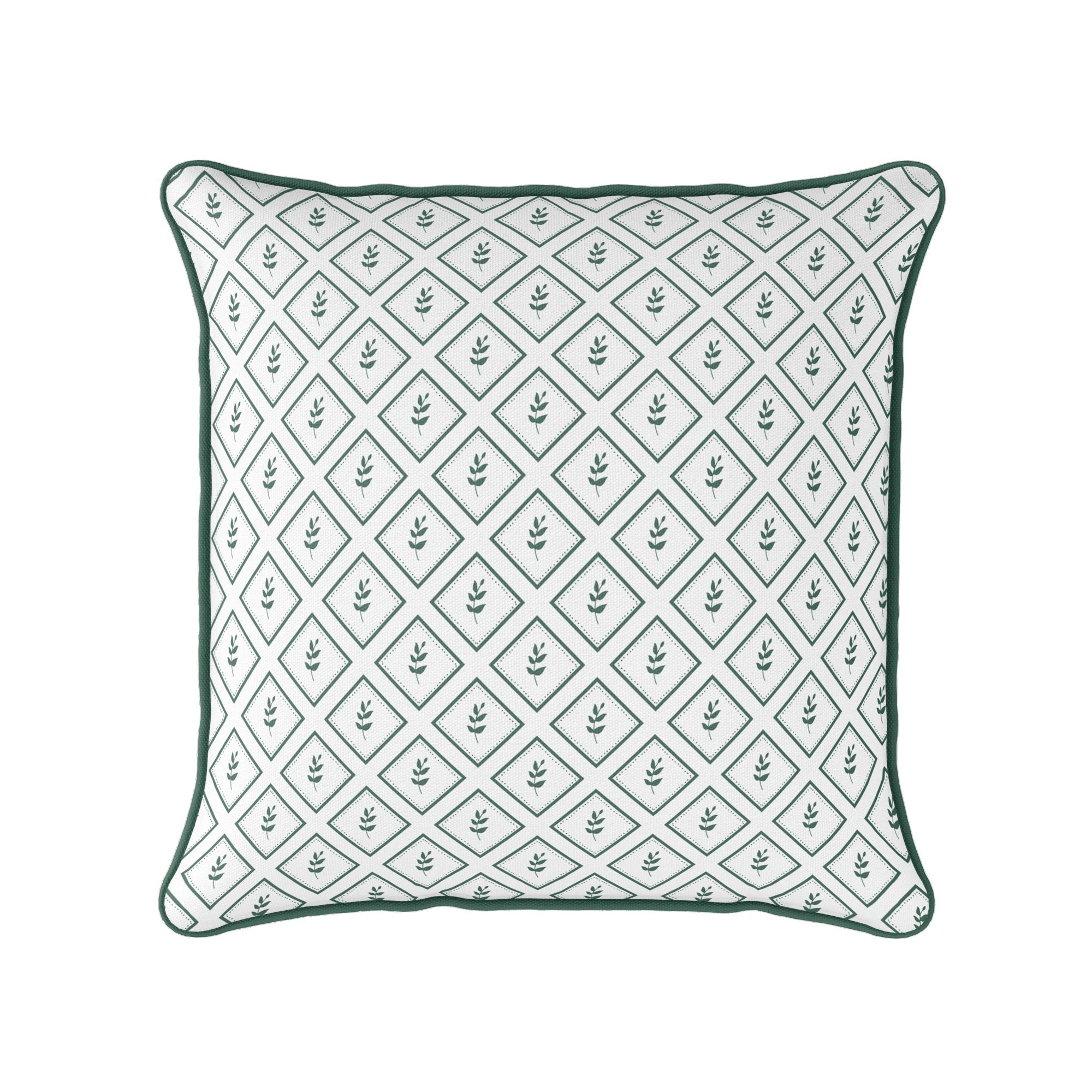 Little Leaf Cushion - Greens - Hydrangea Lane Home