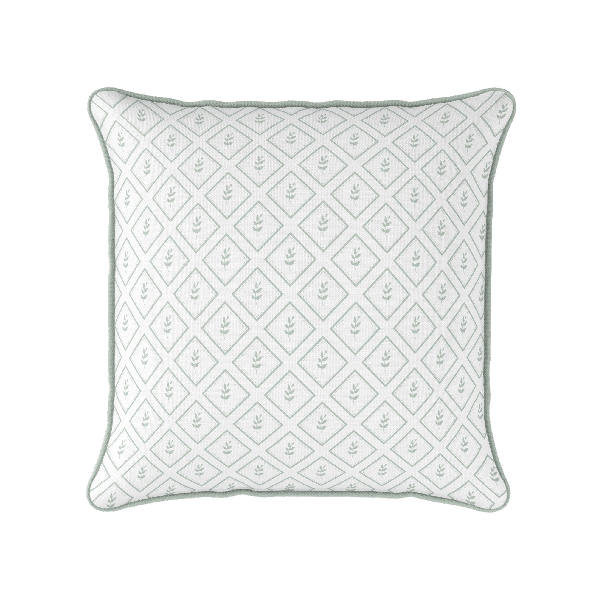 Little Leaf Cushion - Greens - Hydrangea Lane Home