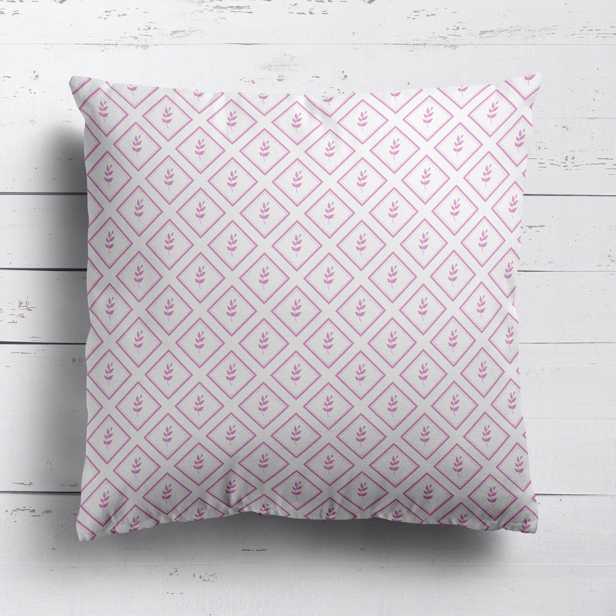 Little Leaf Cushion - Pinks - Hydrangea Lane Home