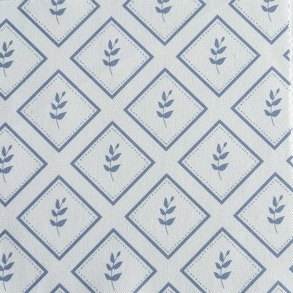 Little Leaf Fabric - Cornflower - Hydrangea Lane Home