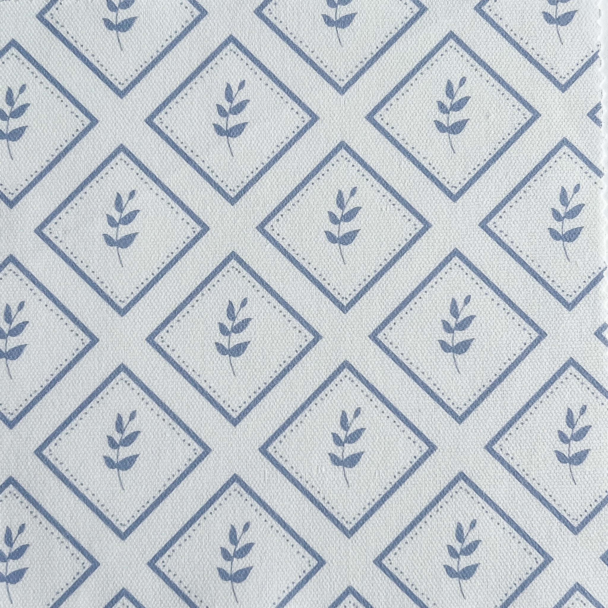 Little Leaf Fabric - Cornflower - Hydrangea Lane Home