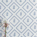 Little Leaf Fabric - Cornflower - Hydrangea Lane Home
