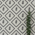 Little Leaf Fabric - Graphite - Hydrangea Lane Home