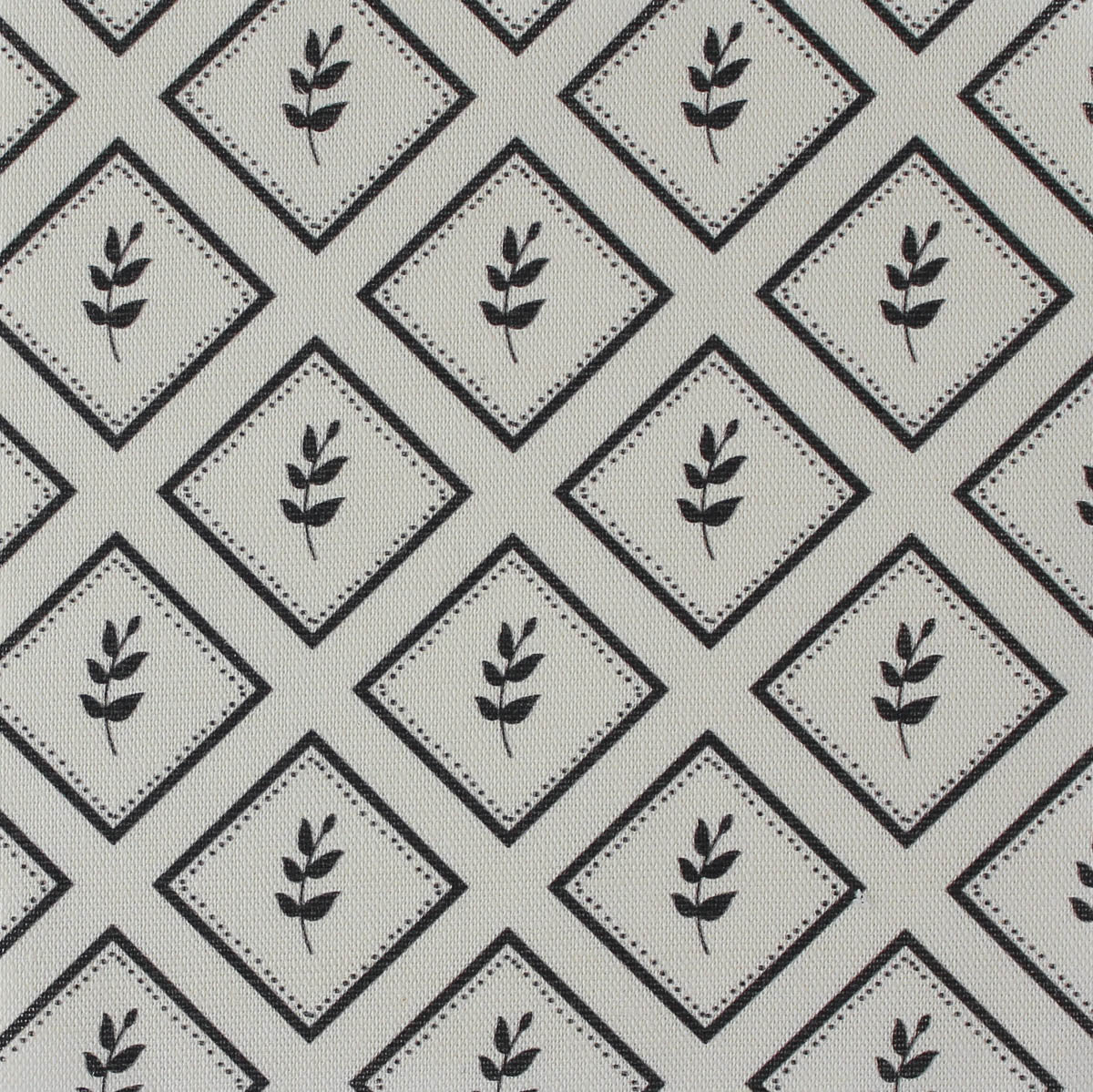 Little Leaf Fabric - Graphite - Hydrangea Lane Home