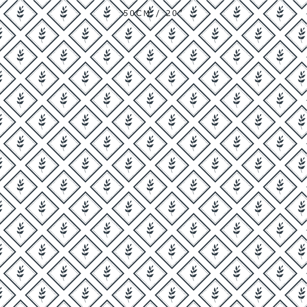 Little Leaf Fabric - Graphite - Hydrangea Lane Home