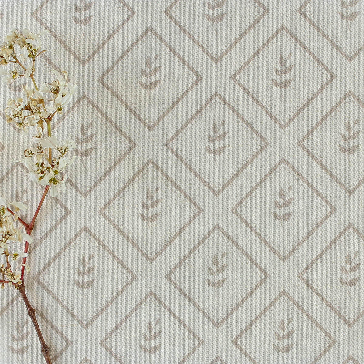 Little Leaf Fabric - Linen - Hydrangea Lane Home