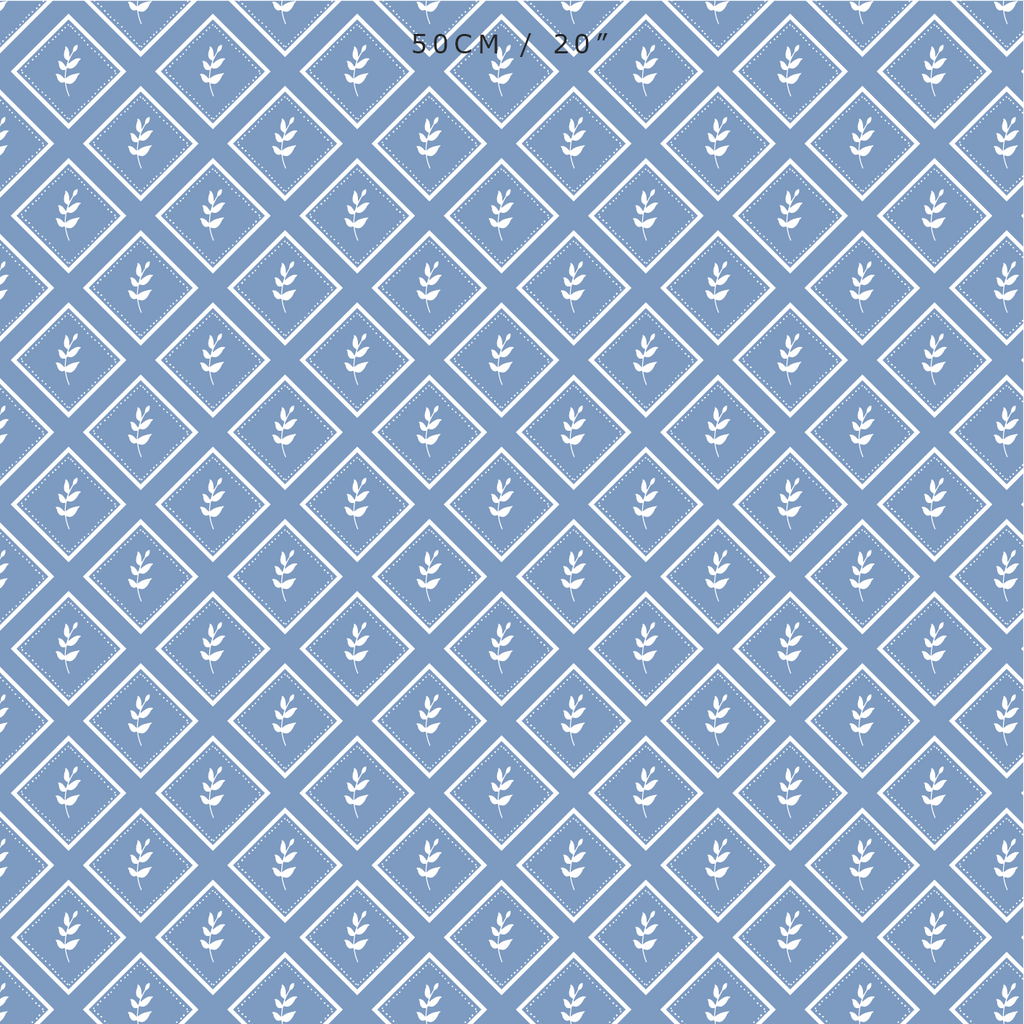 Little Leaf Reverse Fabric - Breeze - Hydrangea Lane Home