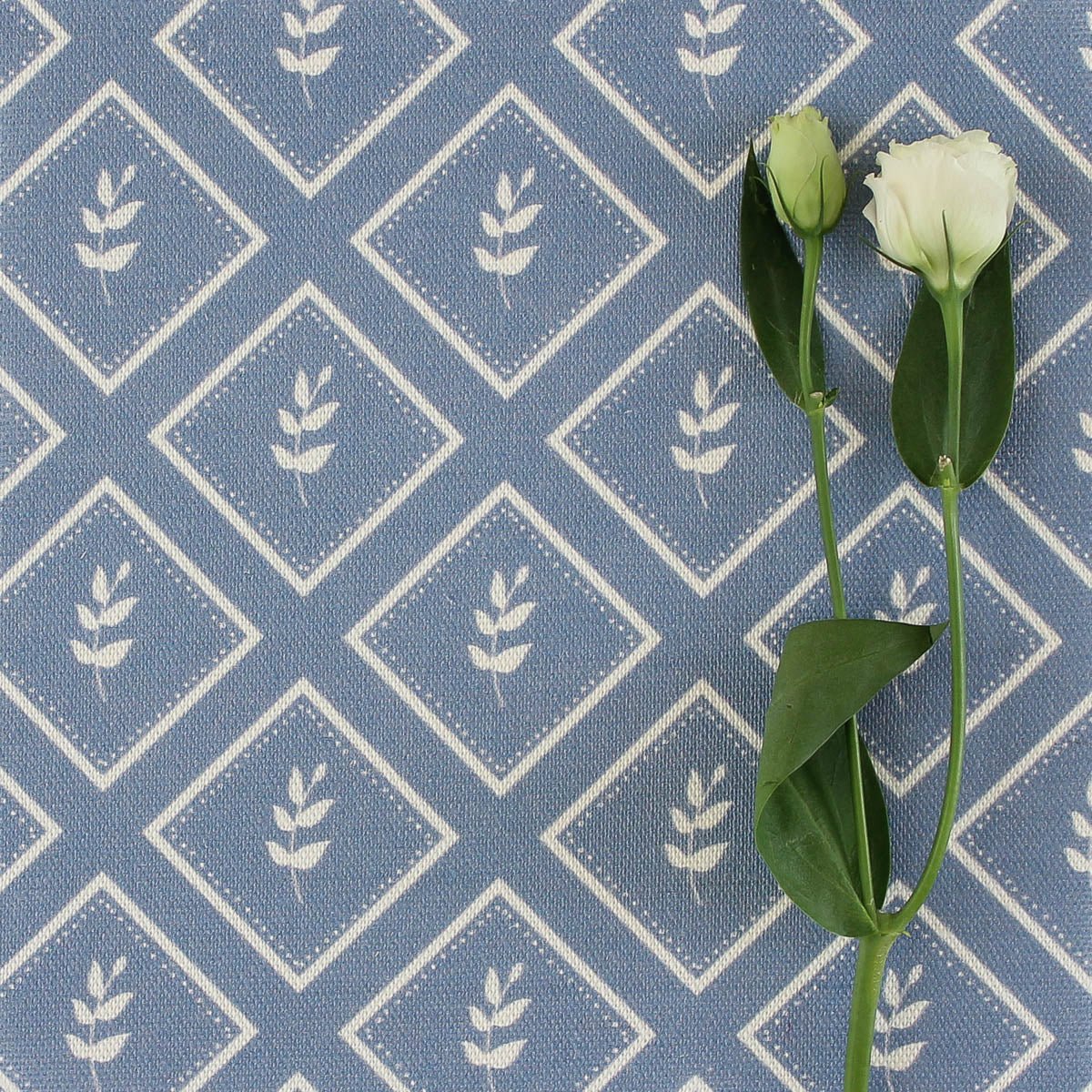 Little Leaf Reverse Fabric - Breeze - Hydrangea Lane Home