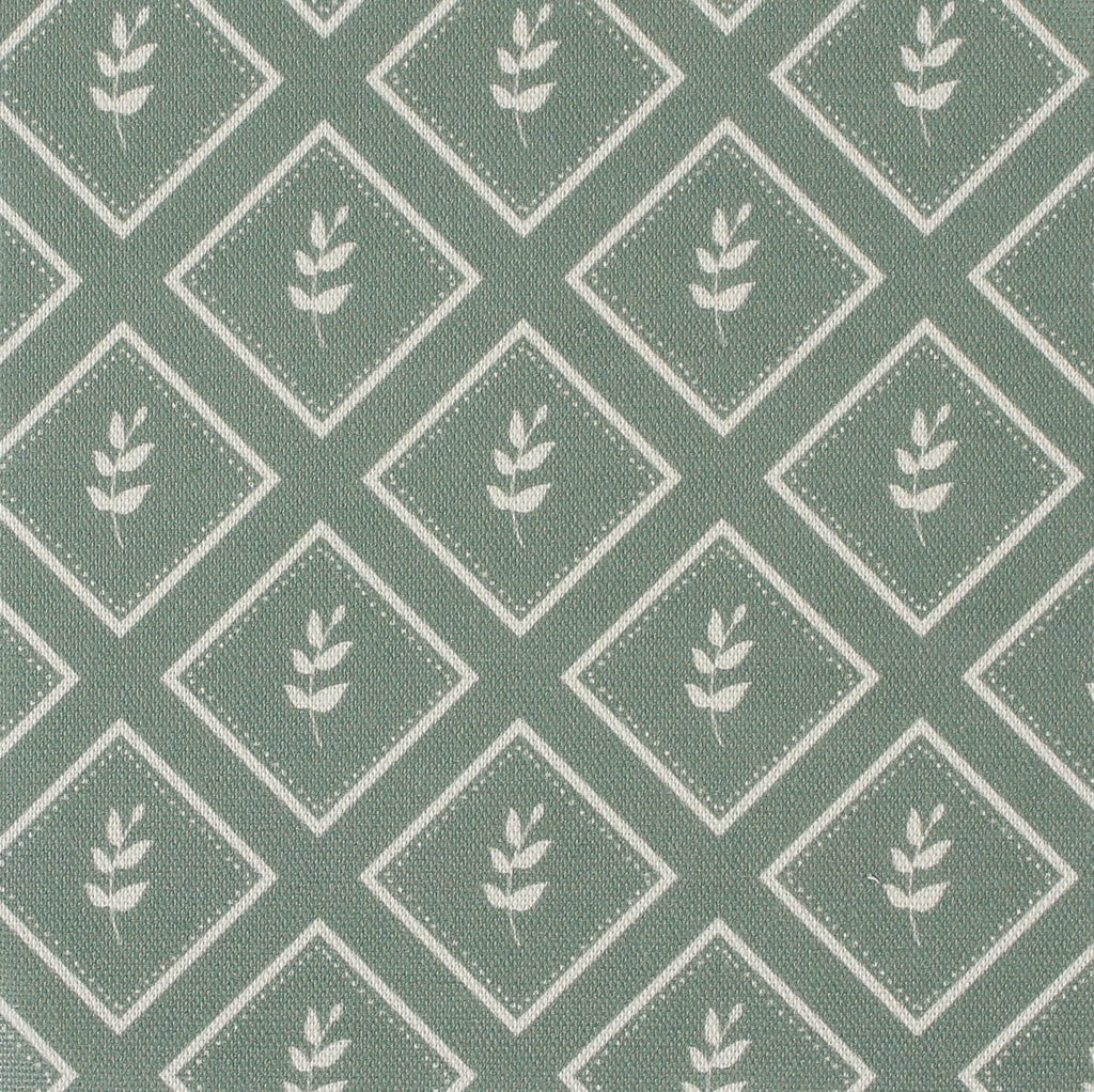 Little Leaf Reverse Fabric - Eucalyptus - Hydrangea Lane Home