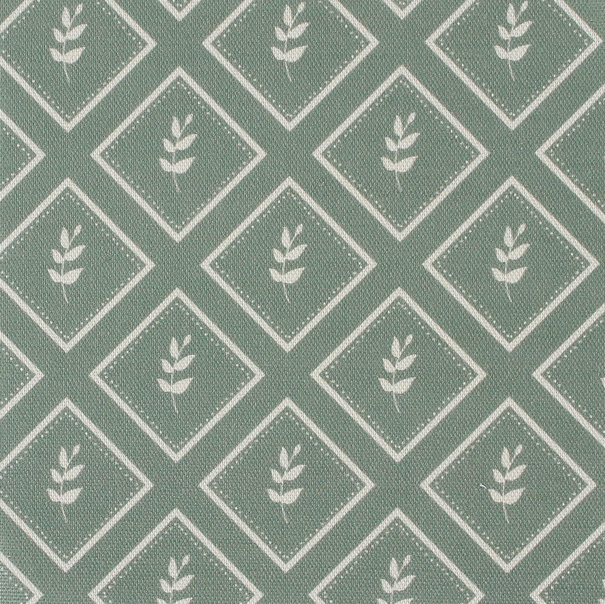 Little Leaf Reverse Fabric - Eucalyptus - Hydrangea Lane Home