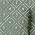 Little Leaf Reverse Fabric - Eucalyptus - Hydrangea Lane Home
