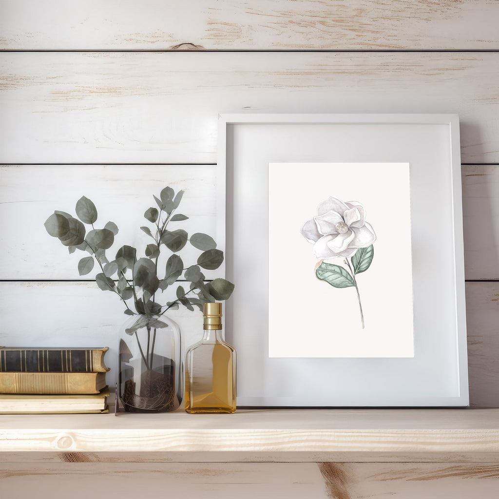 Magnolia Bloom Art Print 2 - Hydrangea Lane Home