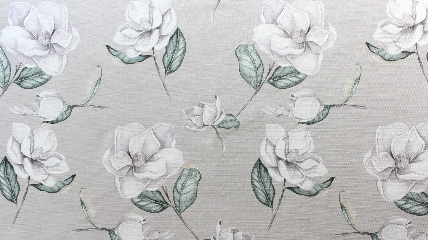 Magnolia Fabric - Linen - Hydrangea Lane Home