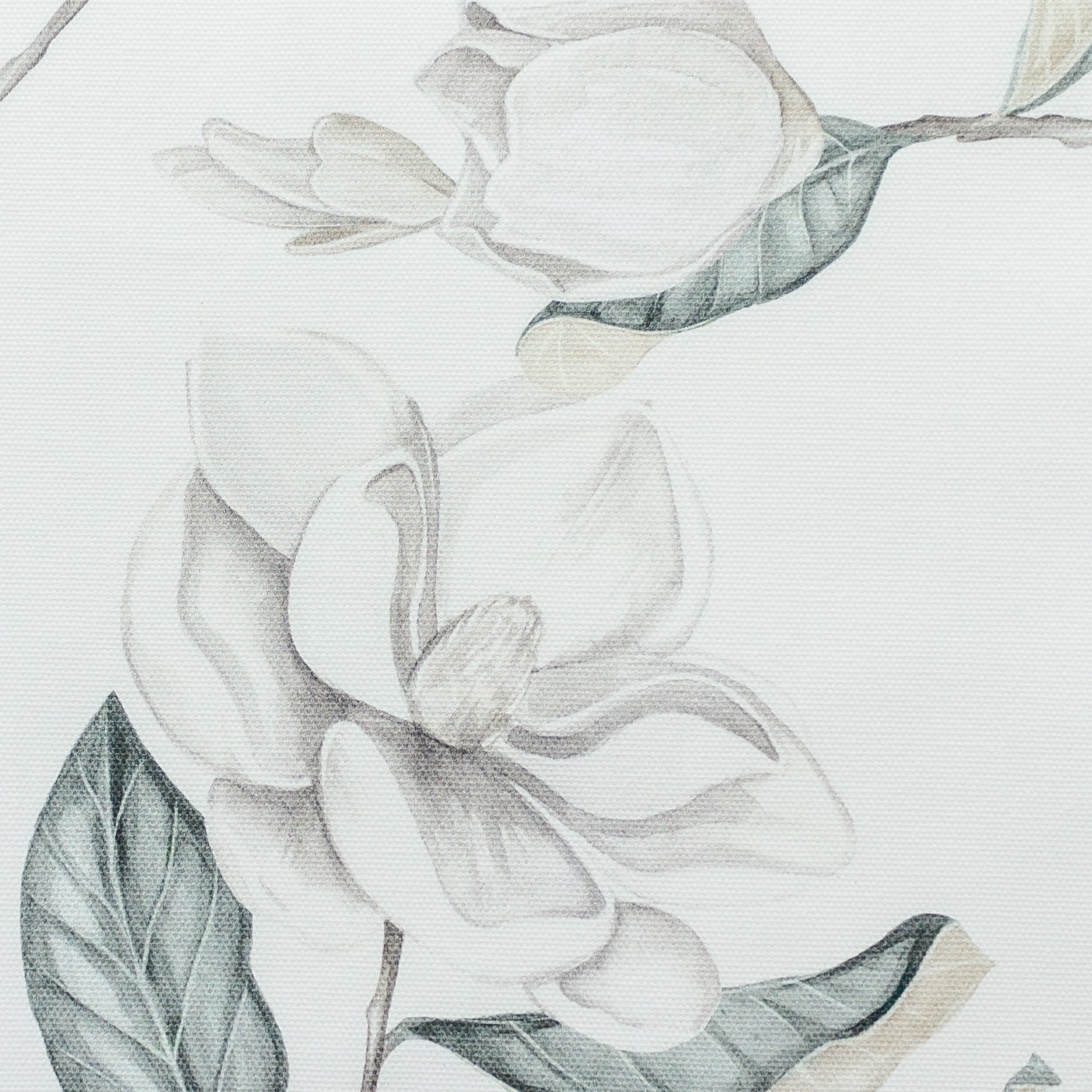 Magnolia Fabric - White - Hydrangea Lane Home