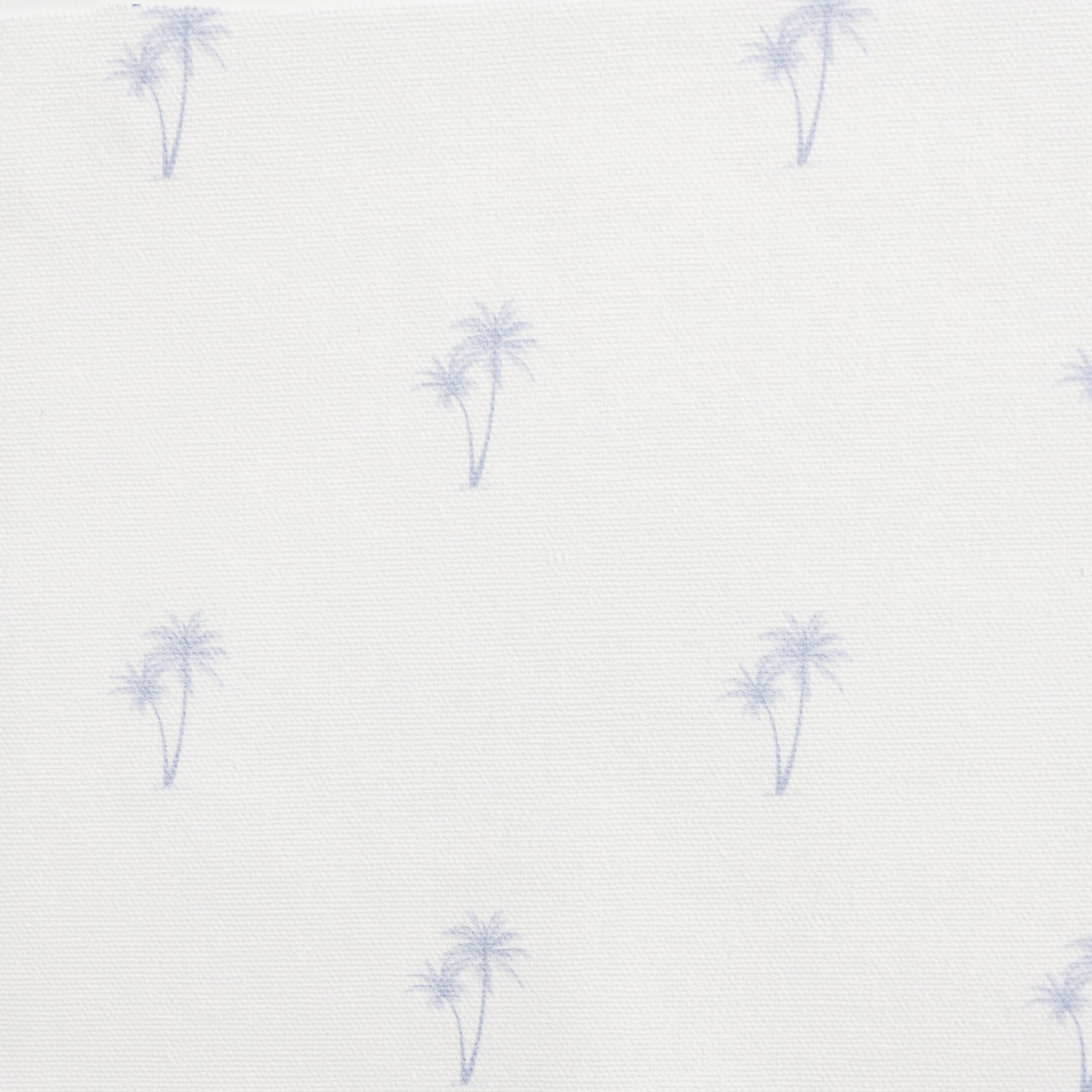 Palm Tree Pair Fabric - Cornflower - Hydrangea Lane Home