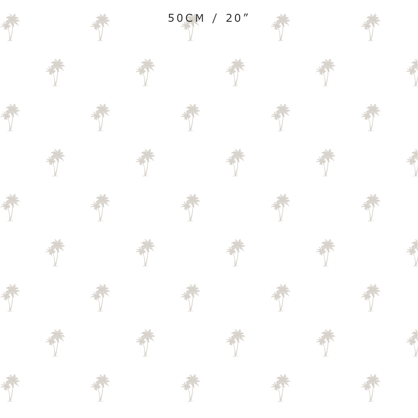 Palm Tree Pair Fabric - Linen - Hydrangea Lane Home