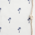 Palm Tree Pair Fabric - Navy - Hydrangea Lane Home