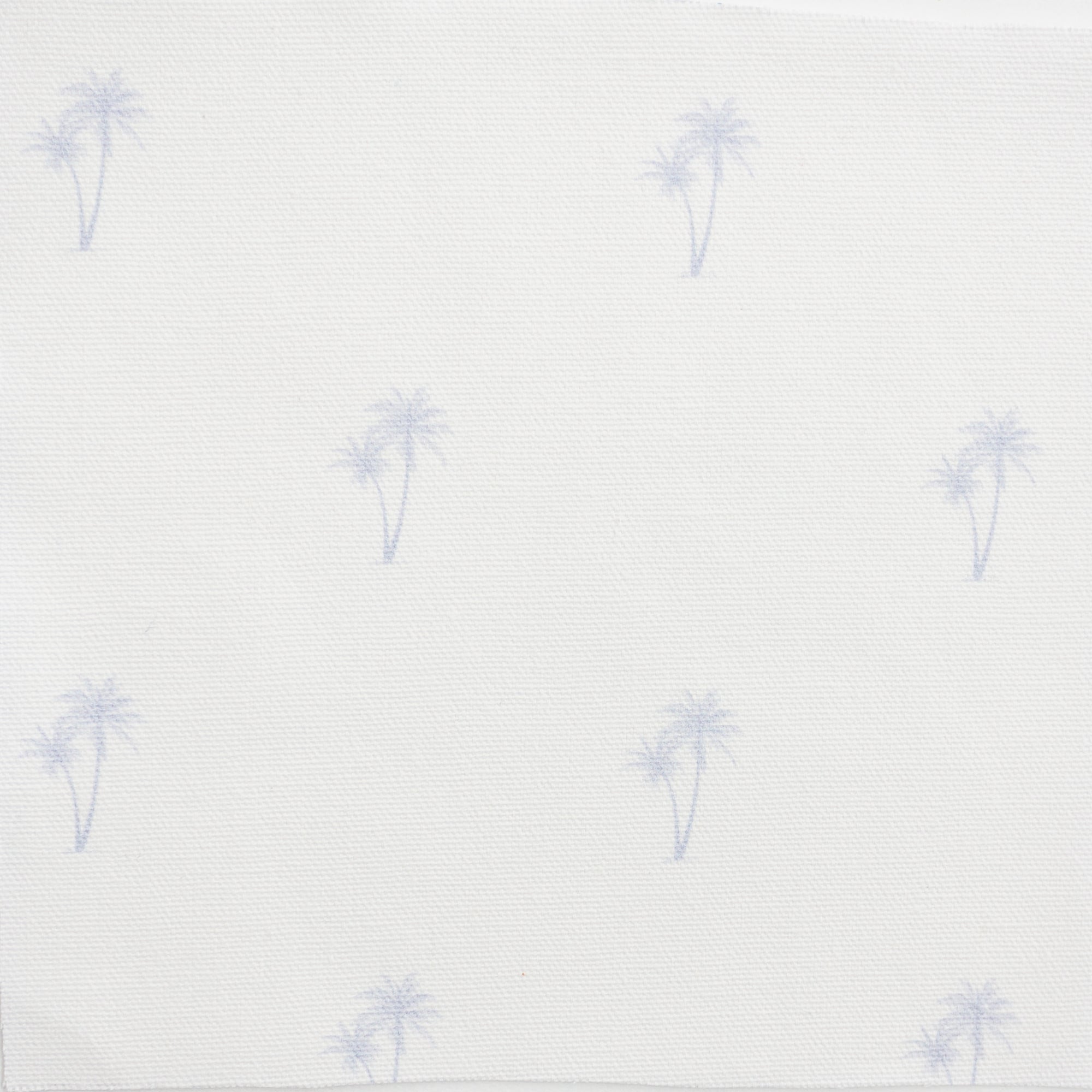 Palm Tree Pair Fabric - Serenity - Hydrangea Lane Home