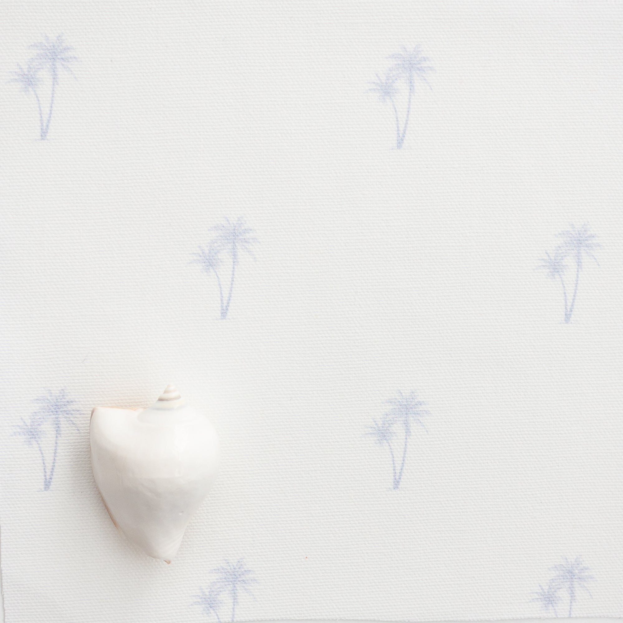 Palm Tree Pair Fabric - Serenity - Hydrangea Lane Home