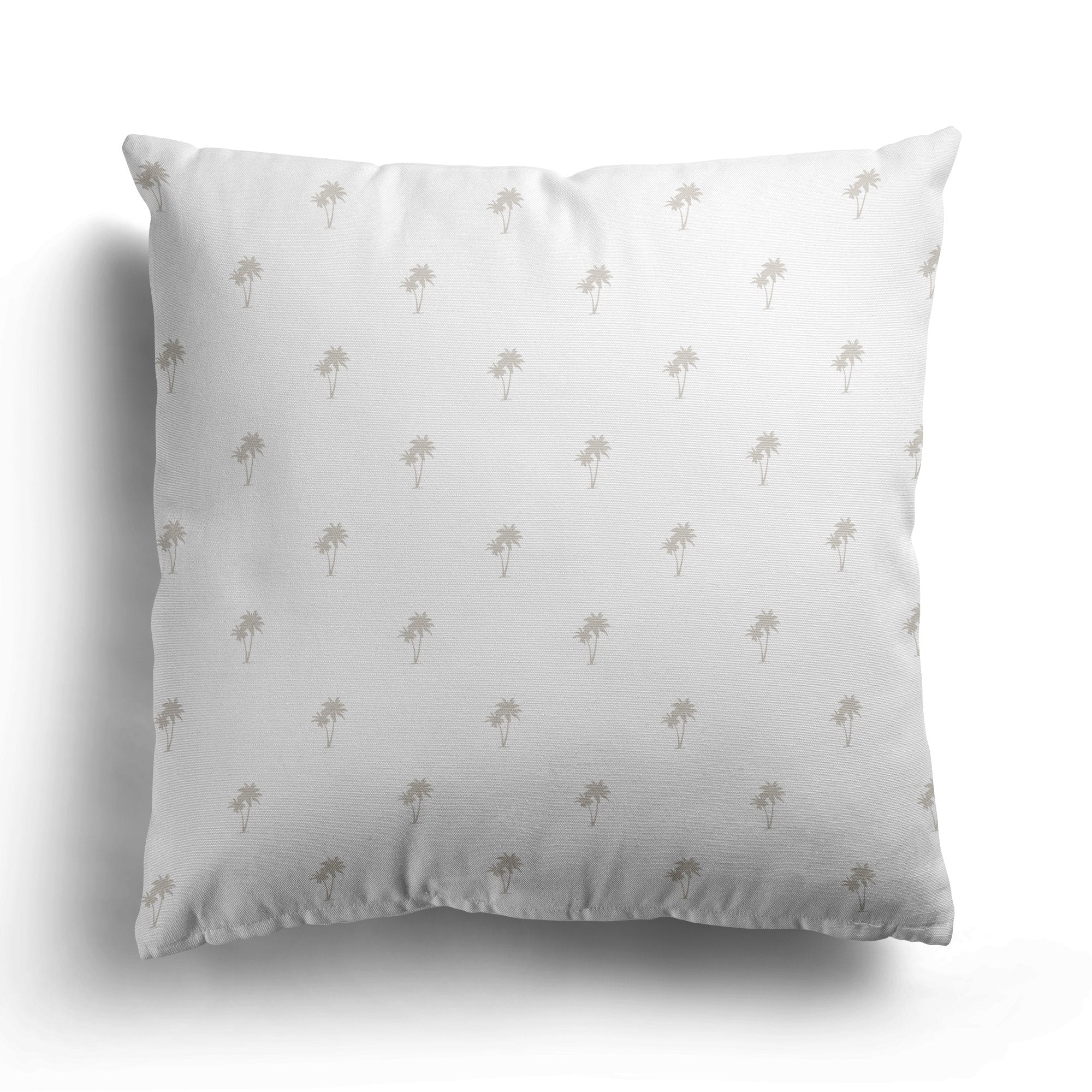 Palm Tree Pairs Cushion - Neutrals - Hydrangea Lane Home
