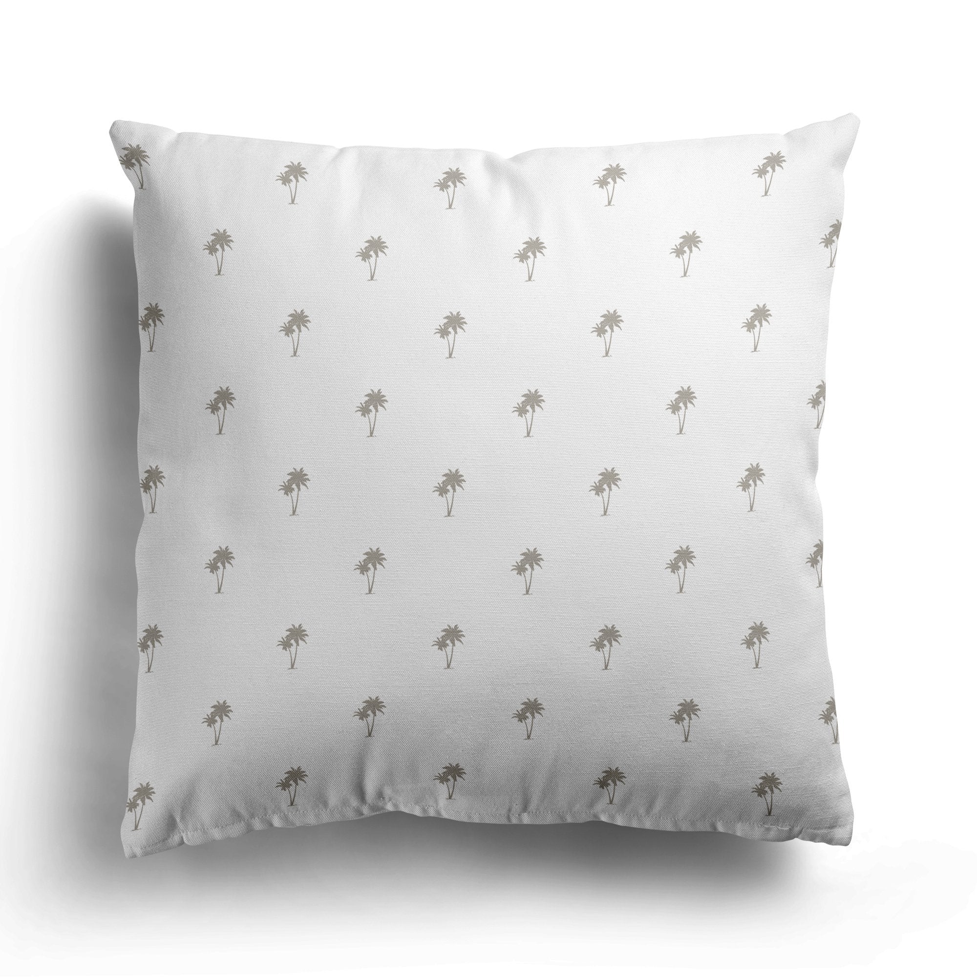Palm Tree Pairs Cushion - Neutrals - Hydrangea Lane Home