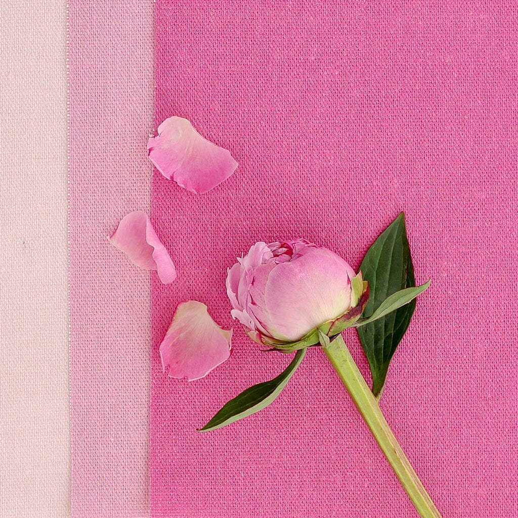 Perfectly Plain Fabric - Peony - Hydrangea Lane Home