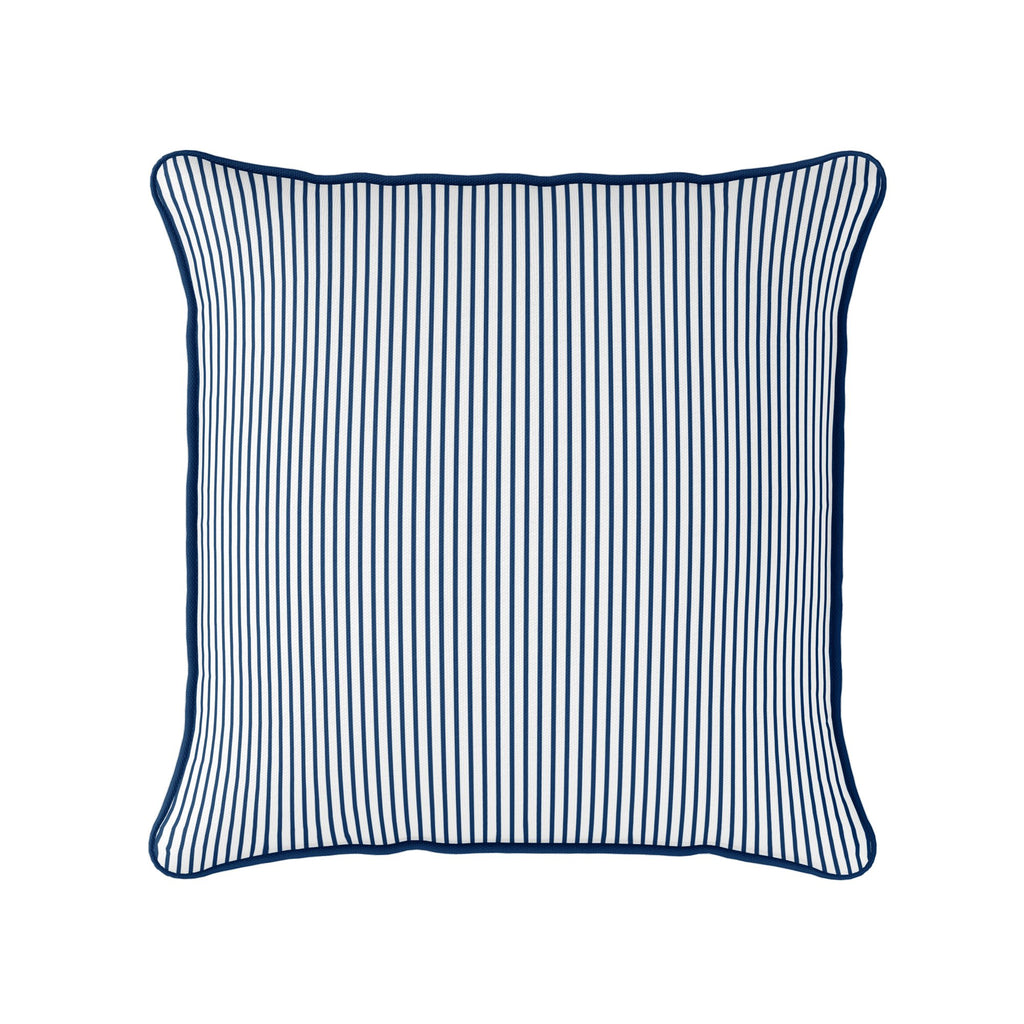 Petite Stripe Cushion - Blues - Hydrangea Lane Home