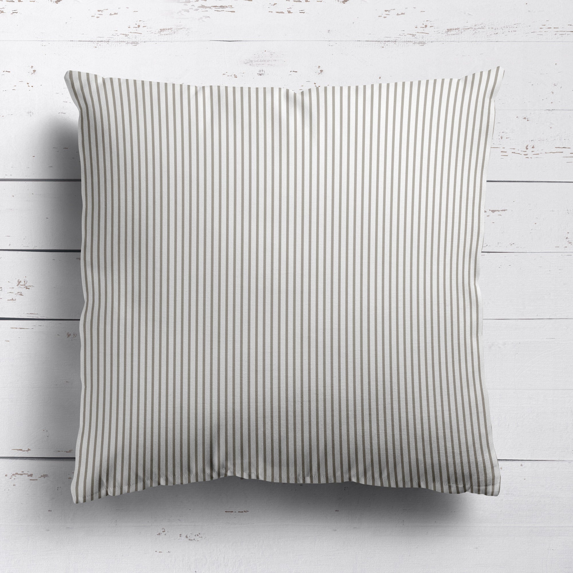 Petite Stripe Cushion - Neutrals - Hydrangea Lane Home
