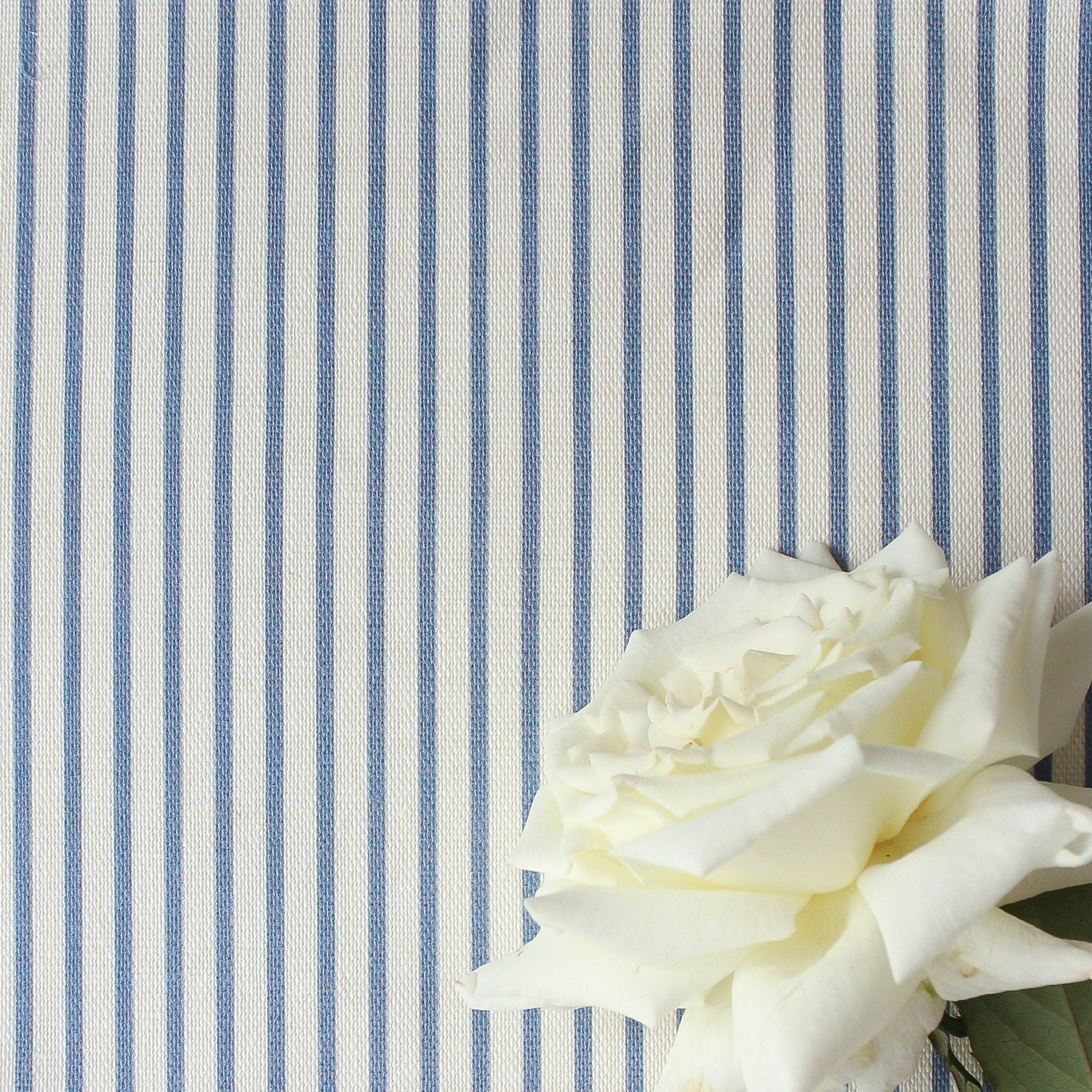 Petite Stripe Fabric - Breeze - Hydrangea Lane Home