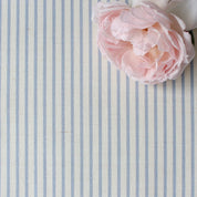 Petite Stripe Fabric - Cornflower - Hydrangea Lane Home