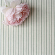 Petite Stripe Fabric - Eau De Nil - Hydrangea Lane Home