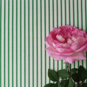 Petite Stripe Fabric - Emerald - Hydrangea Lane Home