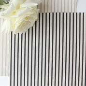 Petite Stripe Fabric - Graphite - Hydrangea Lane Home