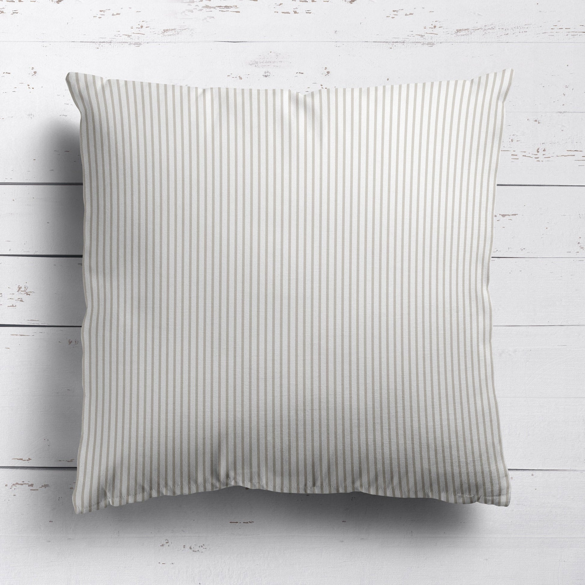 Petite Stripe Fabric - Linen - Hydrangea Lane Home