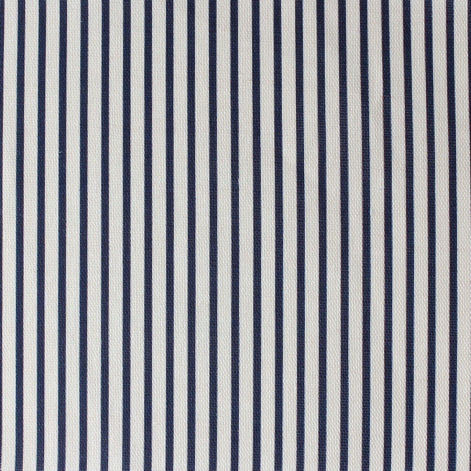 Petite Stripe Fabric - Navy - Hydrangea Lane Home