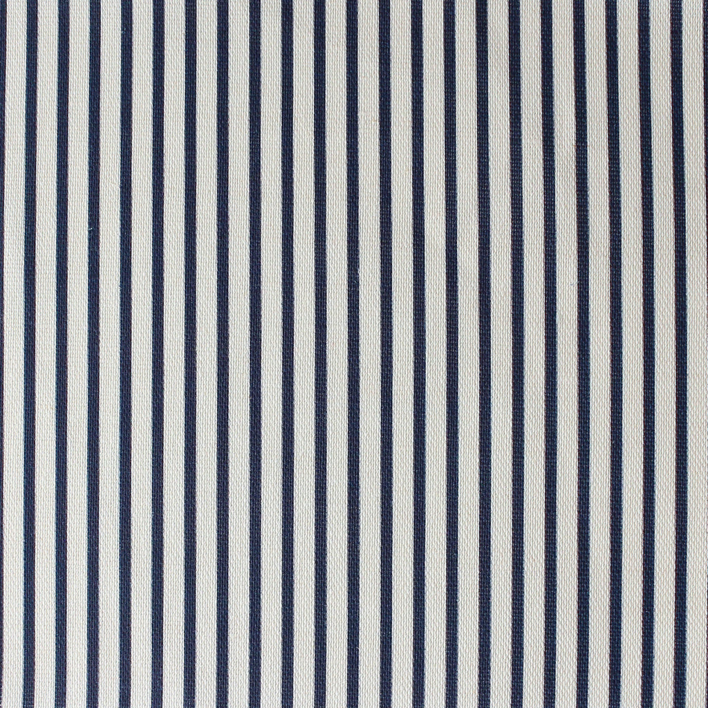 Petite Stripe Fabric - Navy - Hydrangea Lane Home