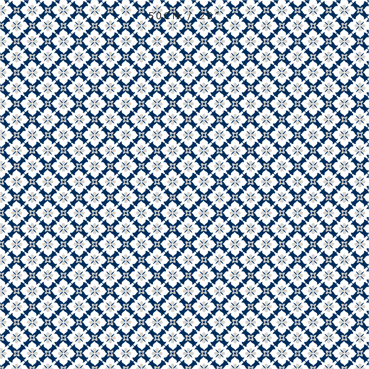 Ponte Trellis Fabric - Navy-Linen - Hydrangea Lane Home