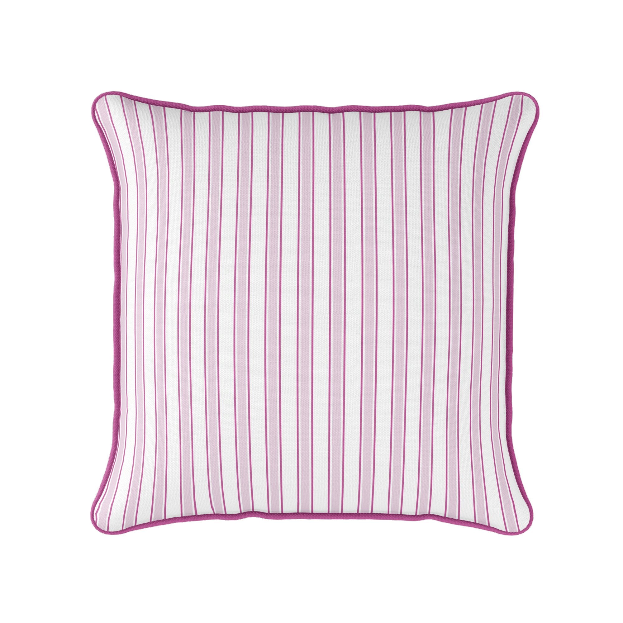 Regatta Multi Stripe Cushion- Pinks - Hydrangea Lane Home